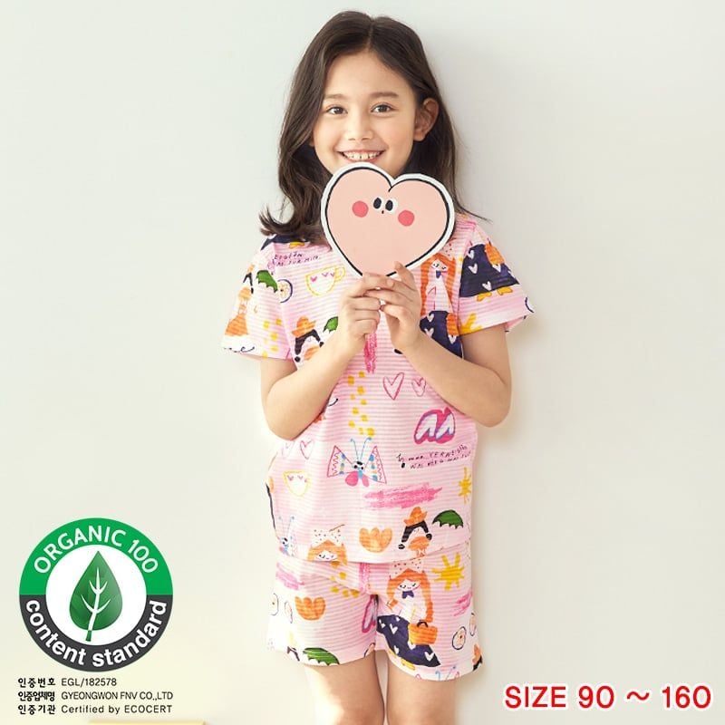 [Lẻ size] Bộ đồ ngắn cotton cho bé trai và bé gái lẻ size U8002