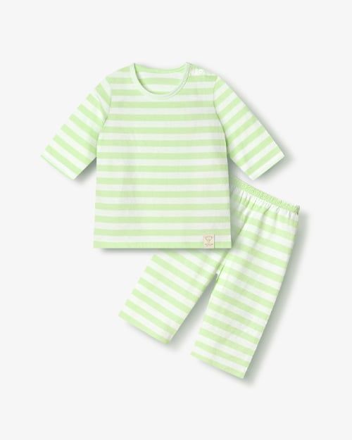 Bộ đồ lửng cotton mịn bé trai và bé gái U2125