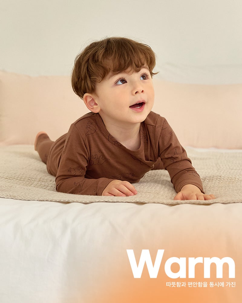 Bộ đồ lót dài giữ nhiệt mỏng dáng ôm vải VILOFT công nghệ Heat Warm bé trai U1333