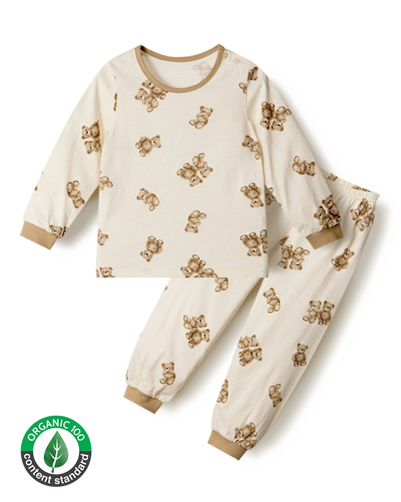 Bộ đồ dài dáng rộng cotton mịn bé trai U1331