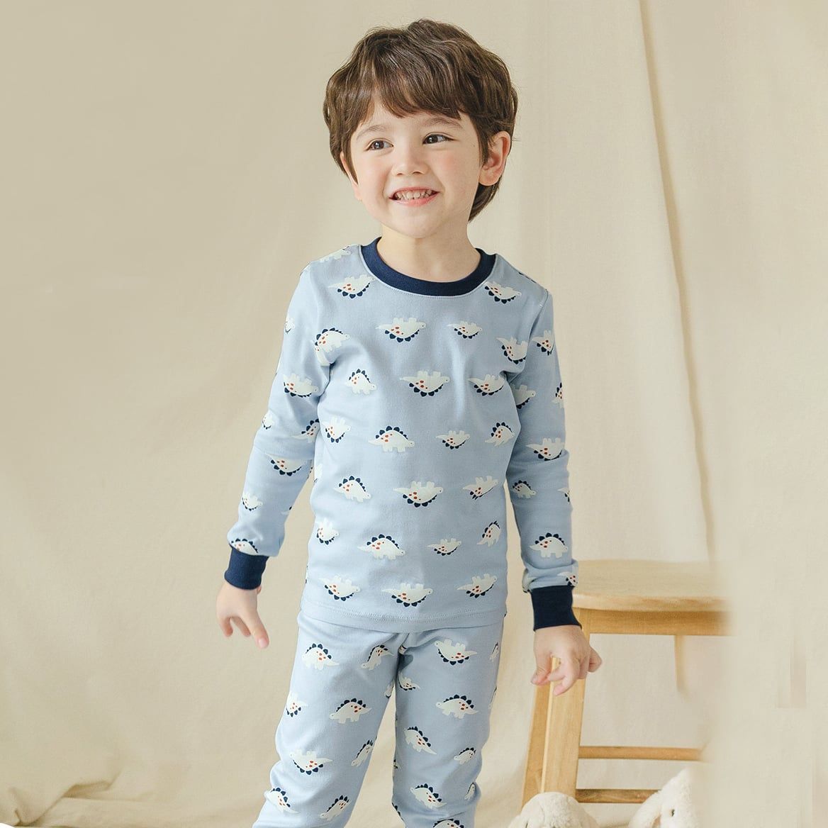 [Lẻ size] Bộ đồ dài tay cotton cho bé trai và bé gái lẻ size U8008