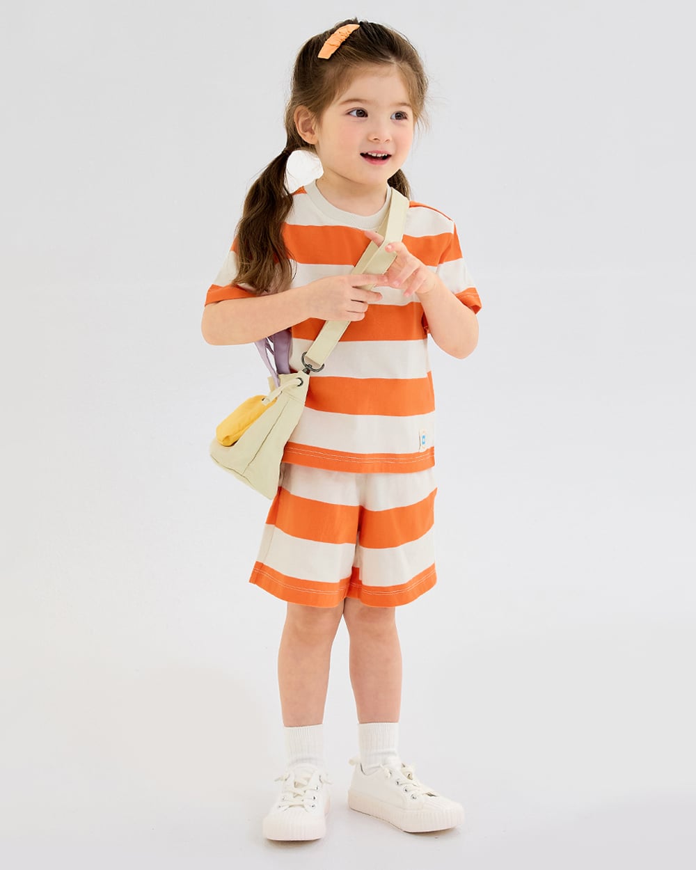 Bộ đồ ngắn cotton mịn bé trai và bé gái U3192