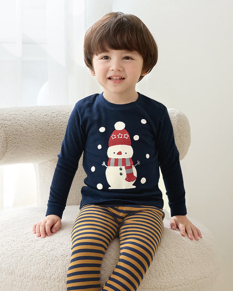 Bộ đồ dài dáng ôm cotton mịn bé trai và bé gái U1214