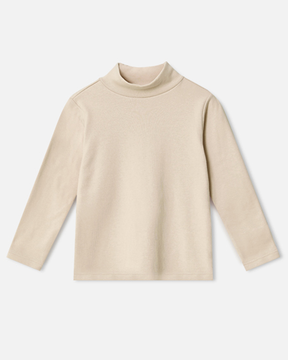 Áo cổ lọ (nữa cổ) dài tay vải nỉ cào bông ấm thu đông bé trai và bé gái U900D