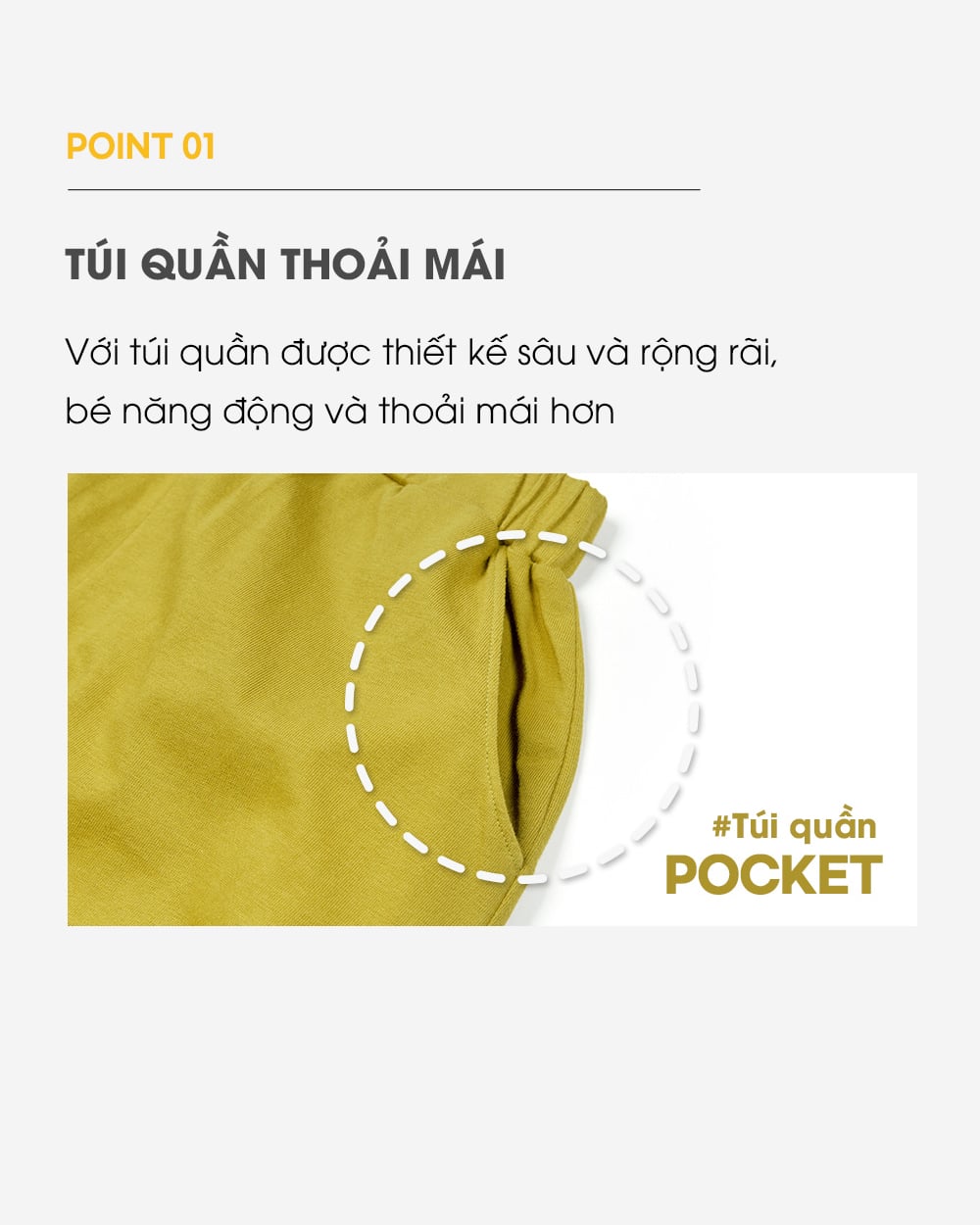 Bộ đồ ngắn cotton mịn bé trai và bé gái U3135