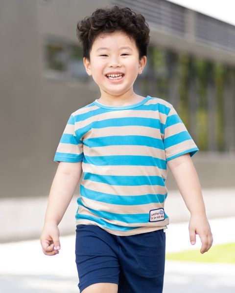 Bộ đồ ngắn cotton mịn bé gái và bé trai U3173