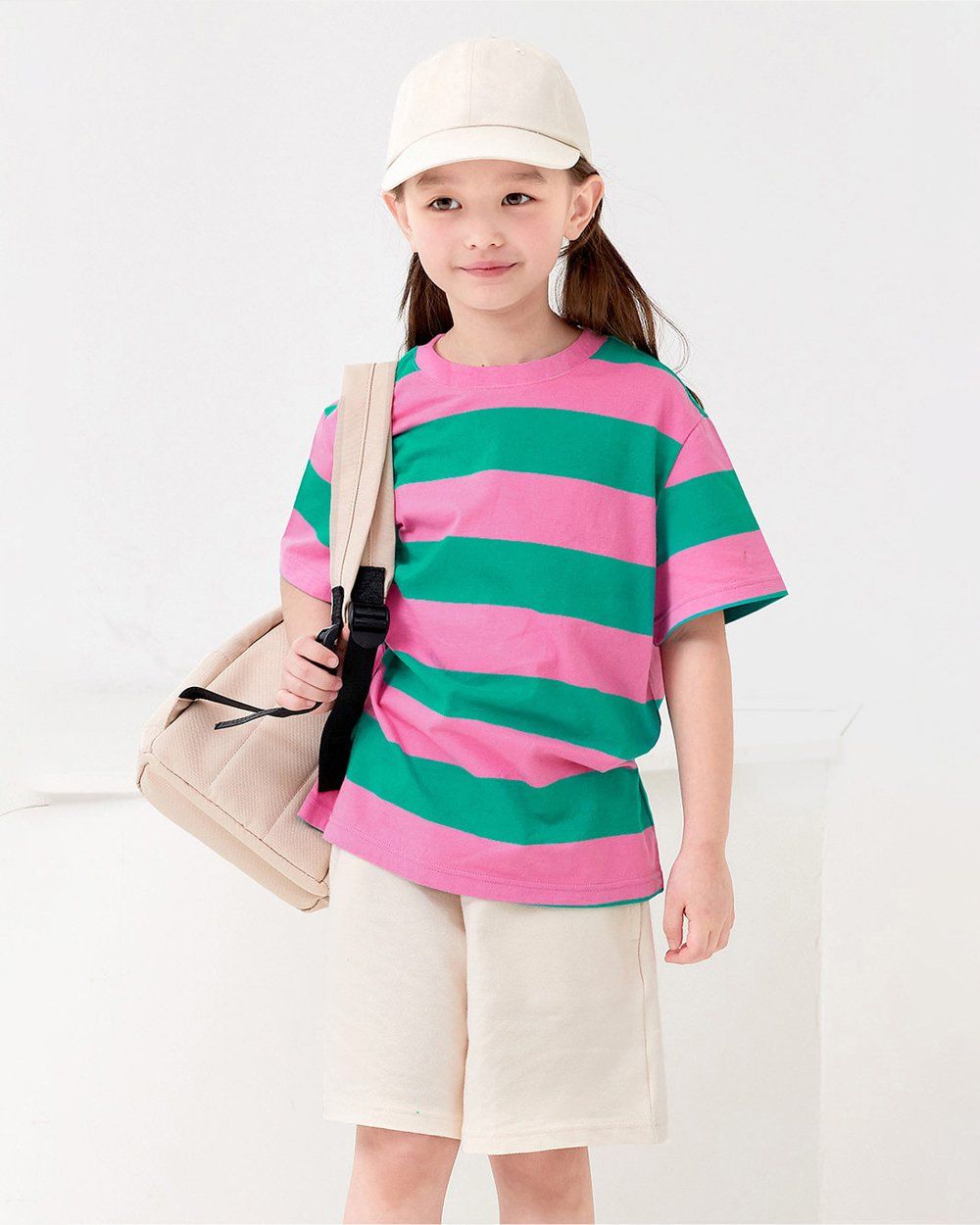 Quần short vải cotton spandex bé trai và bé gái U950C