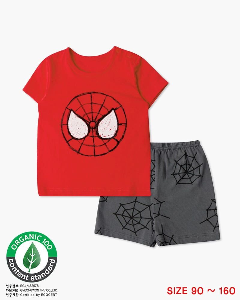 Bộ đồ ngắn cotton mịn bé trai U3022