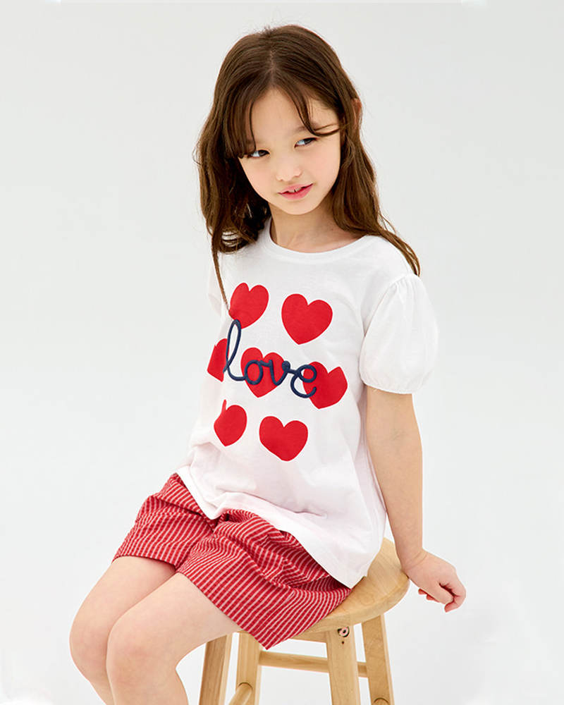 Bộ đồ ngắn cotton mịn bé gái U3215