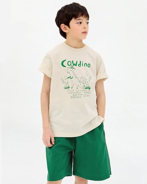 Bộ đồ ngắn cotton mịn bé trai U3213