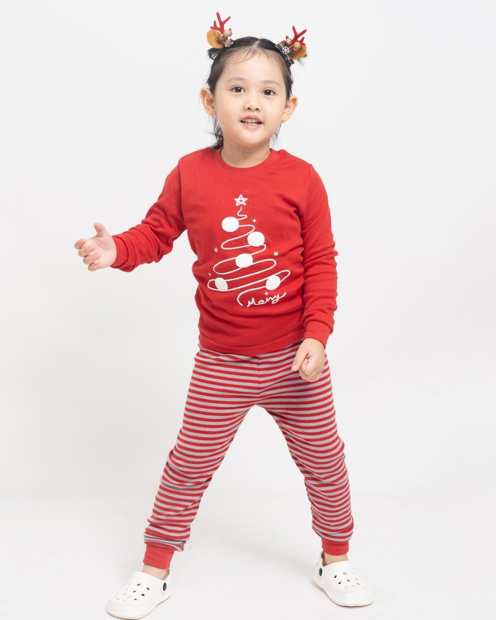 Bộ đồ dài dáng ôm cotton mịn bé trai và bé gái U1207