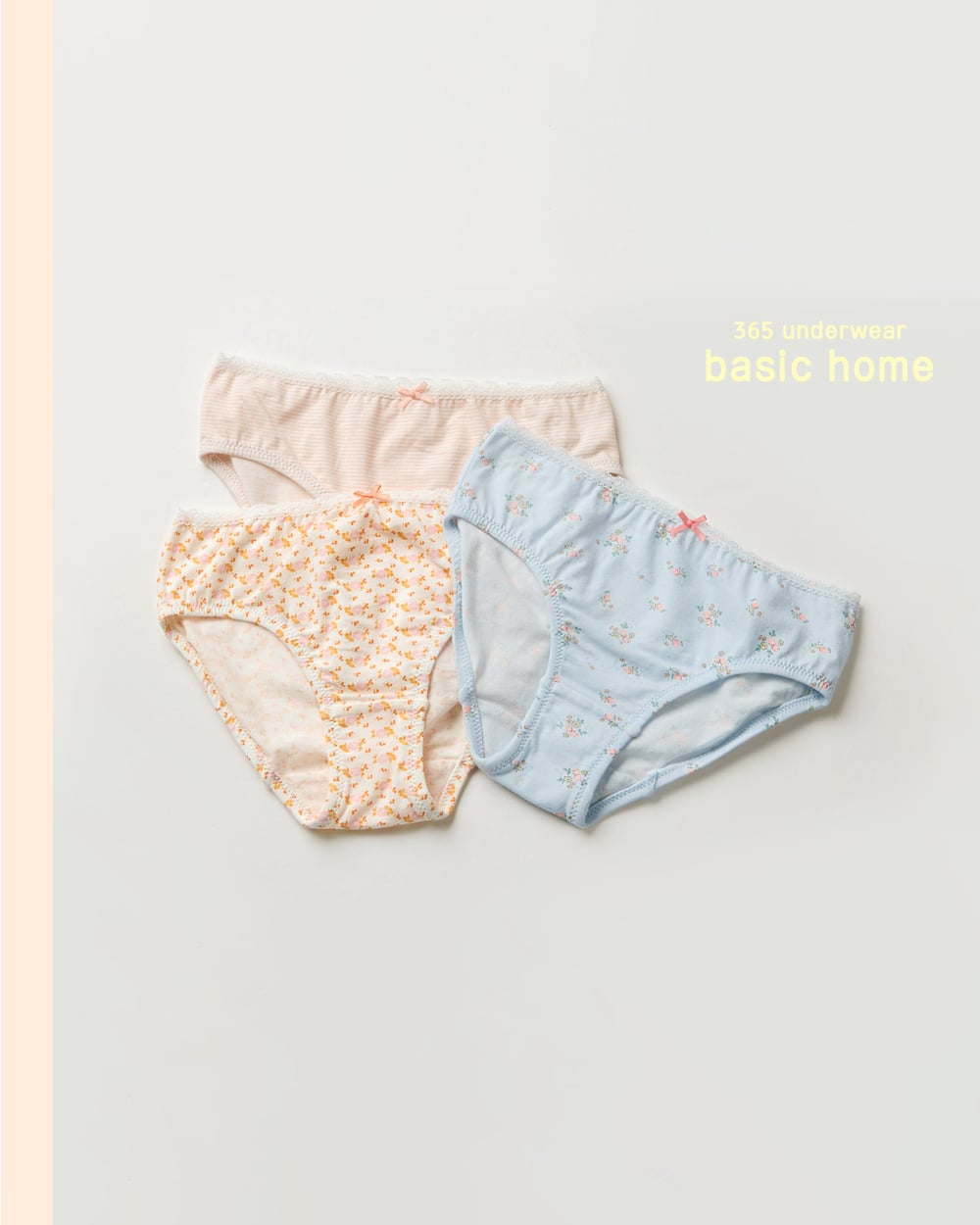 Set 5 quần chip tam giác bé gái U6053