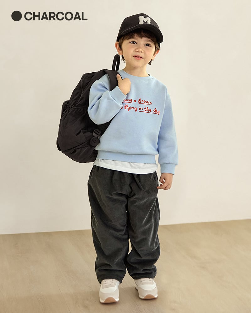 Quần dài nhung gân nhỏ mịn lót nỉ lông cừu hai lớp siêu mềm nhẹ và ấm áp U950M