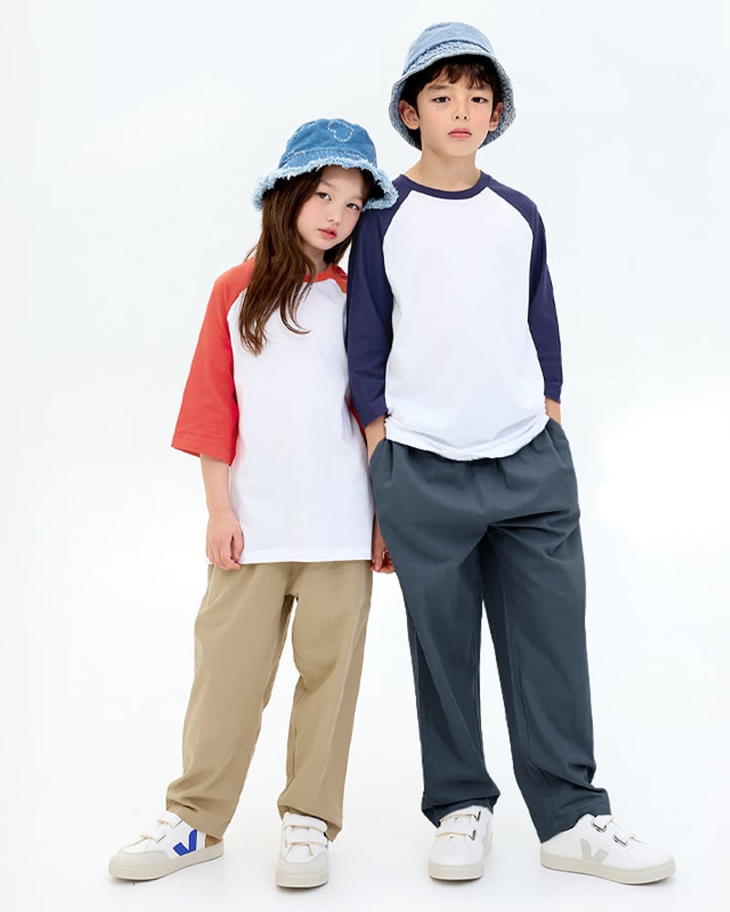 Quần Baggy vải cotton bé trai và bé gái U950A