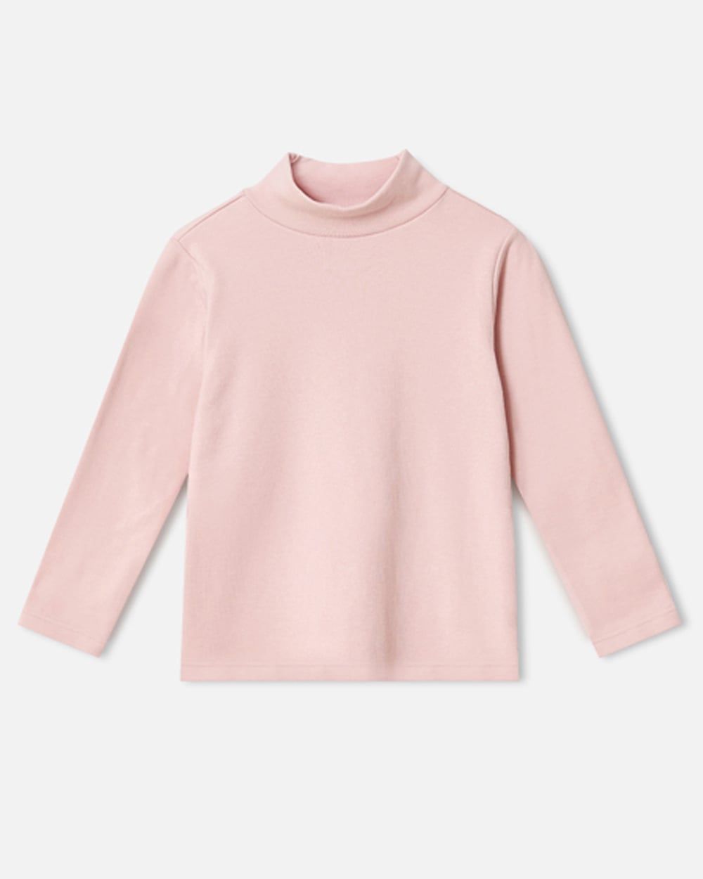 Áo cổ lọ (nữa cổ) dài tay vải nỉ cào bông ấm thu đông bé trai và bé gái U900D