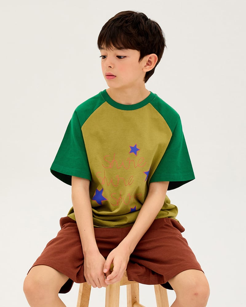 Bộ đồ ngắn cotton mịn bé trai và bé gái U3188