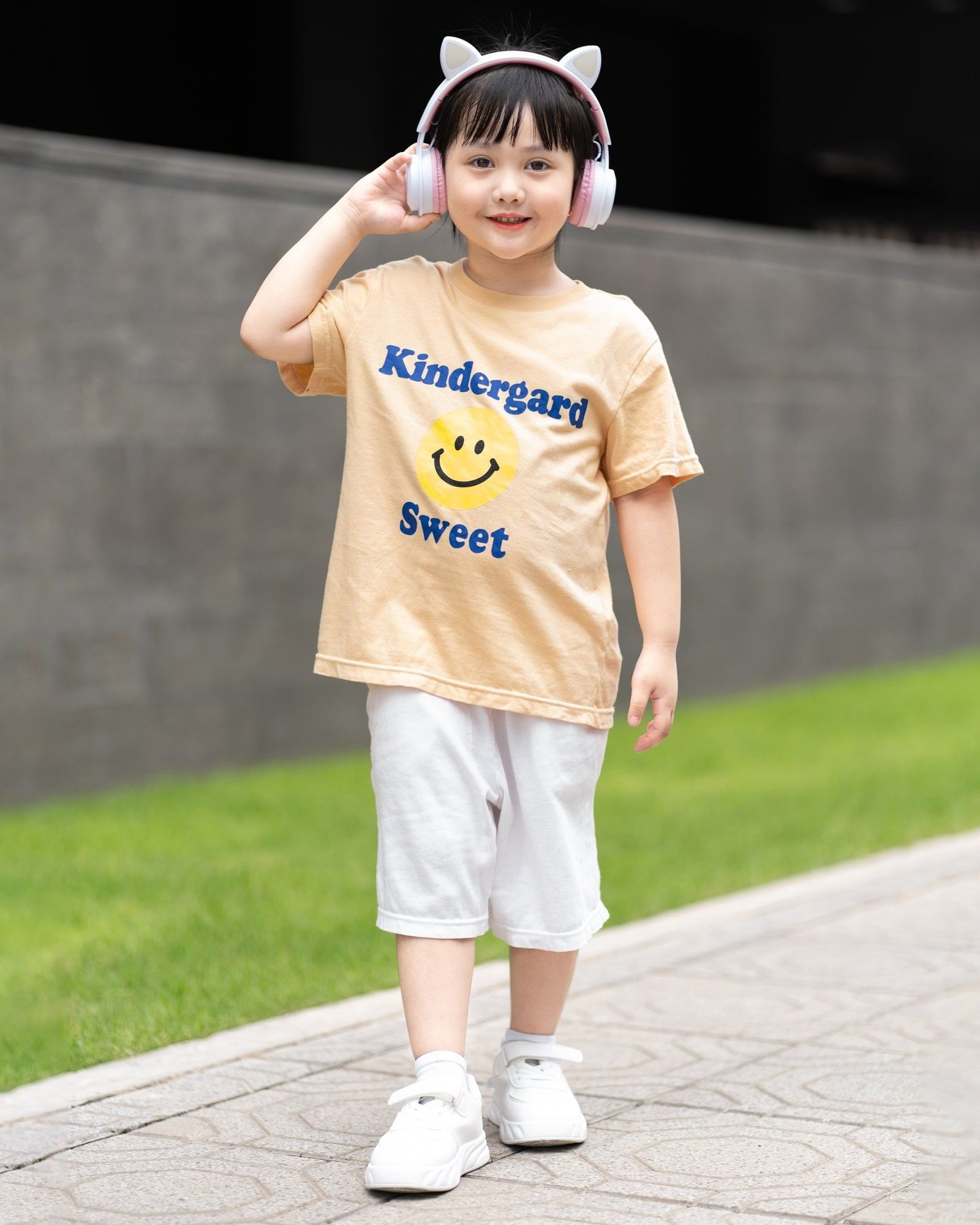 Bộ đồ ngắn cotton mịn bé trai và bé gái U3134