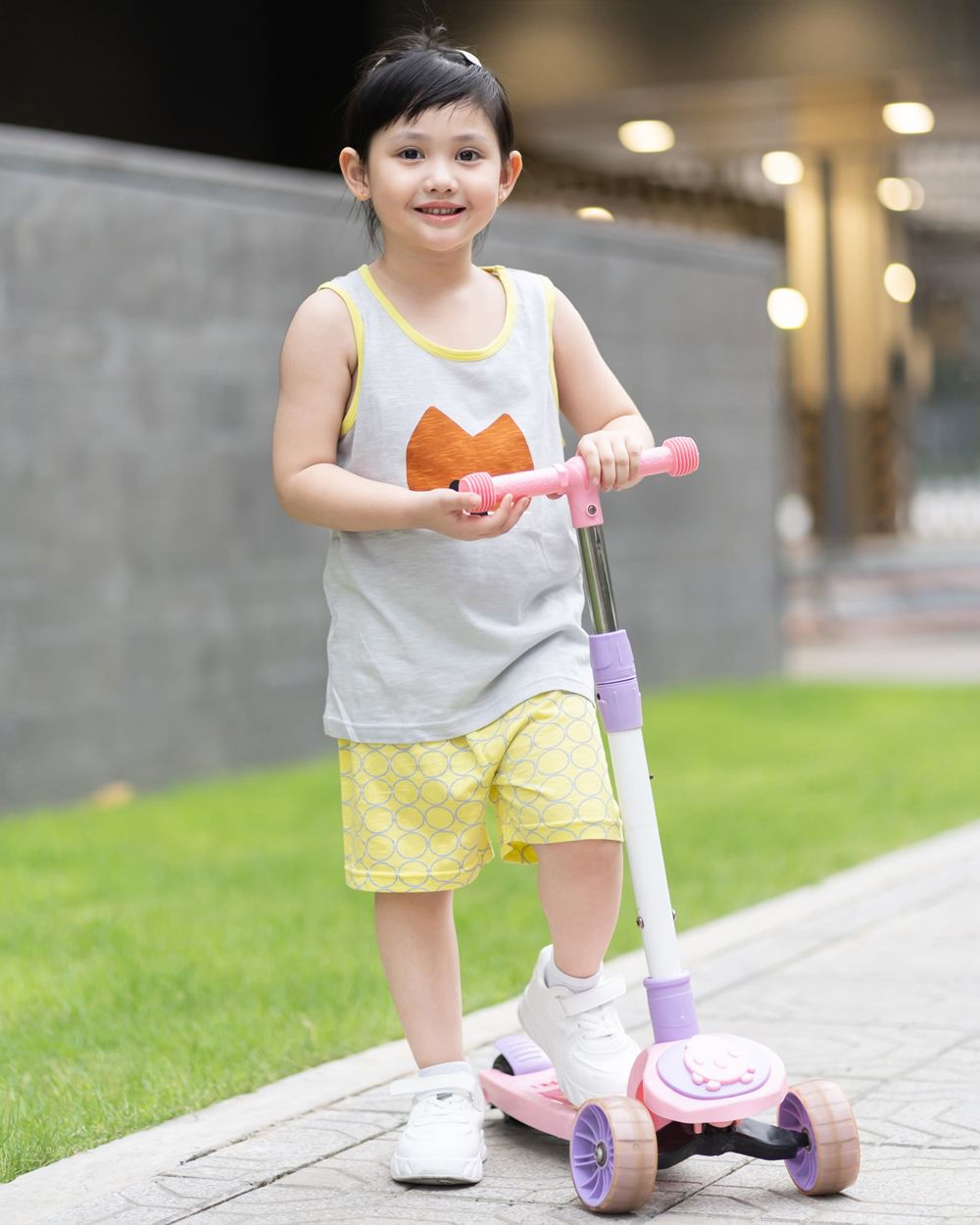 Bộ đồ ba lỗ cotton mịn bé trai và bé gái U4072