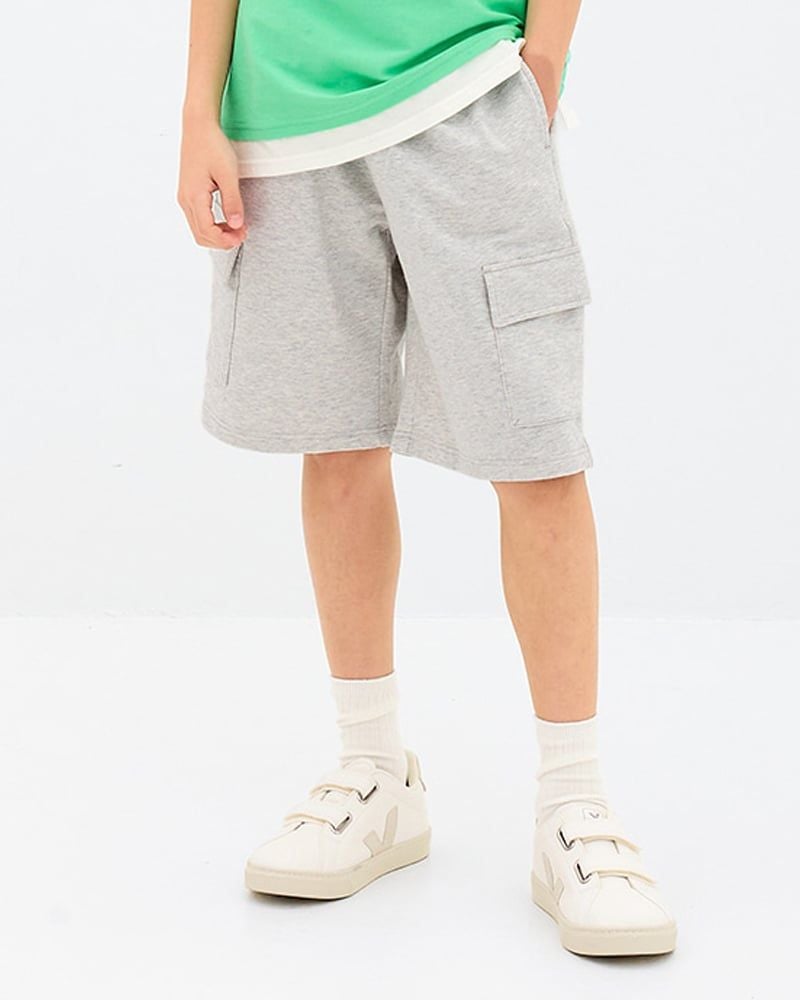 Quần short vải cotton spandex bé trai và bé gái U950B