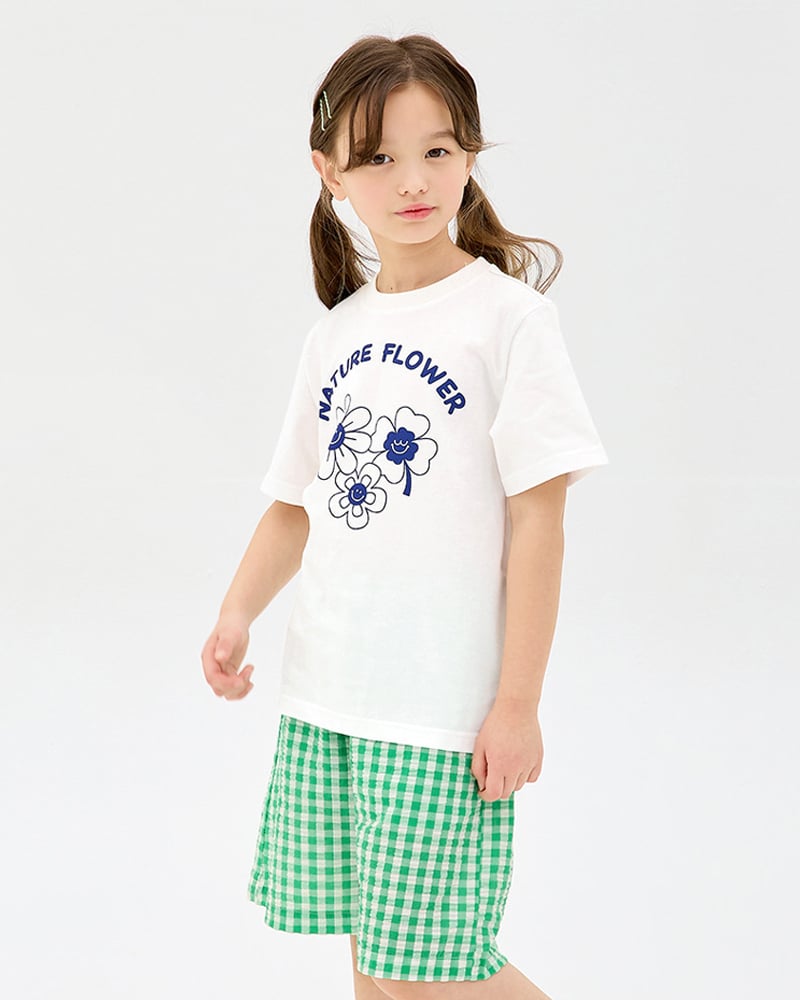 Bộ đồ ngắn cotton mịn bé gái U3214