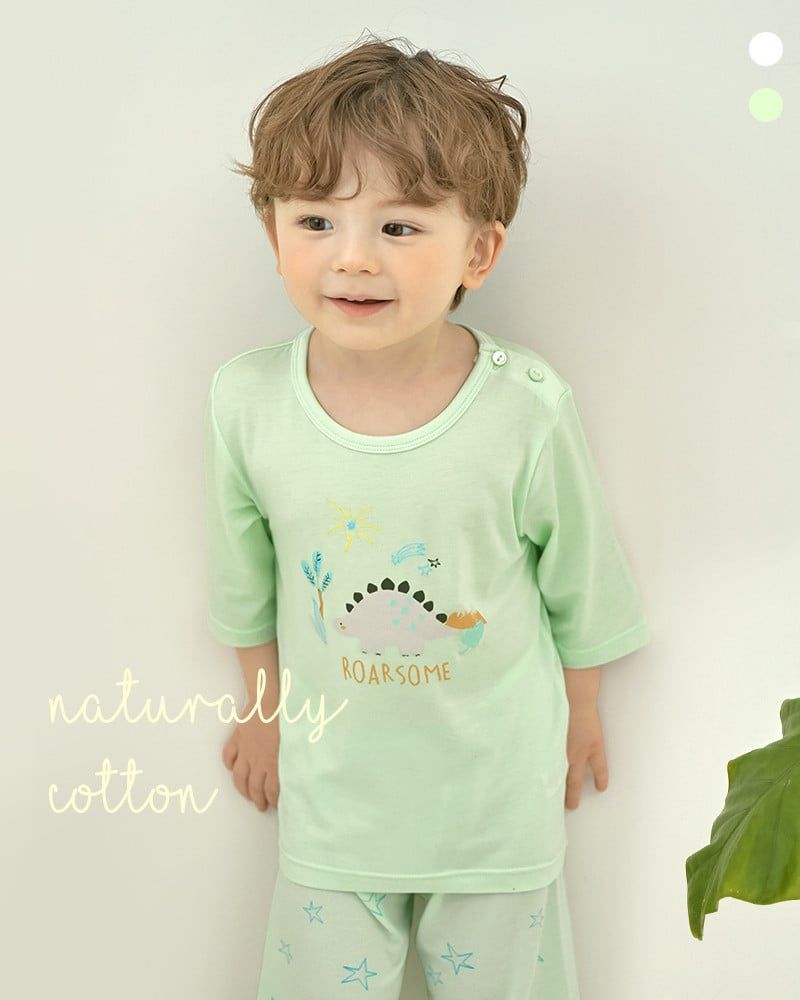 Bộ đồ lửng vải Tencel Modal siêu mềm mịn cho bé trai U2170