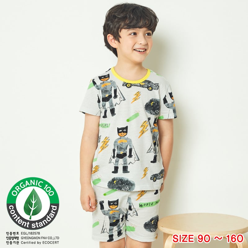 [Lẻ size] Bộ đồ ngắn cotton cho bé trai và bé gái lẻ size U8002