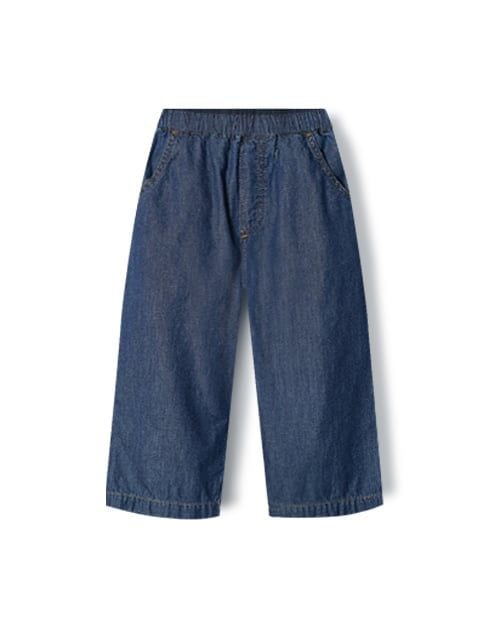 Quần dài siêu nhẹ vải denim cotton dáng suông, mỏng mềm mại U950Q