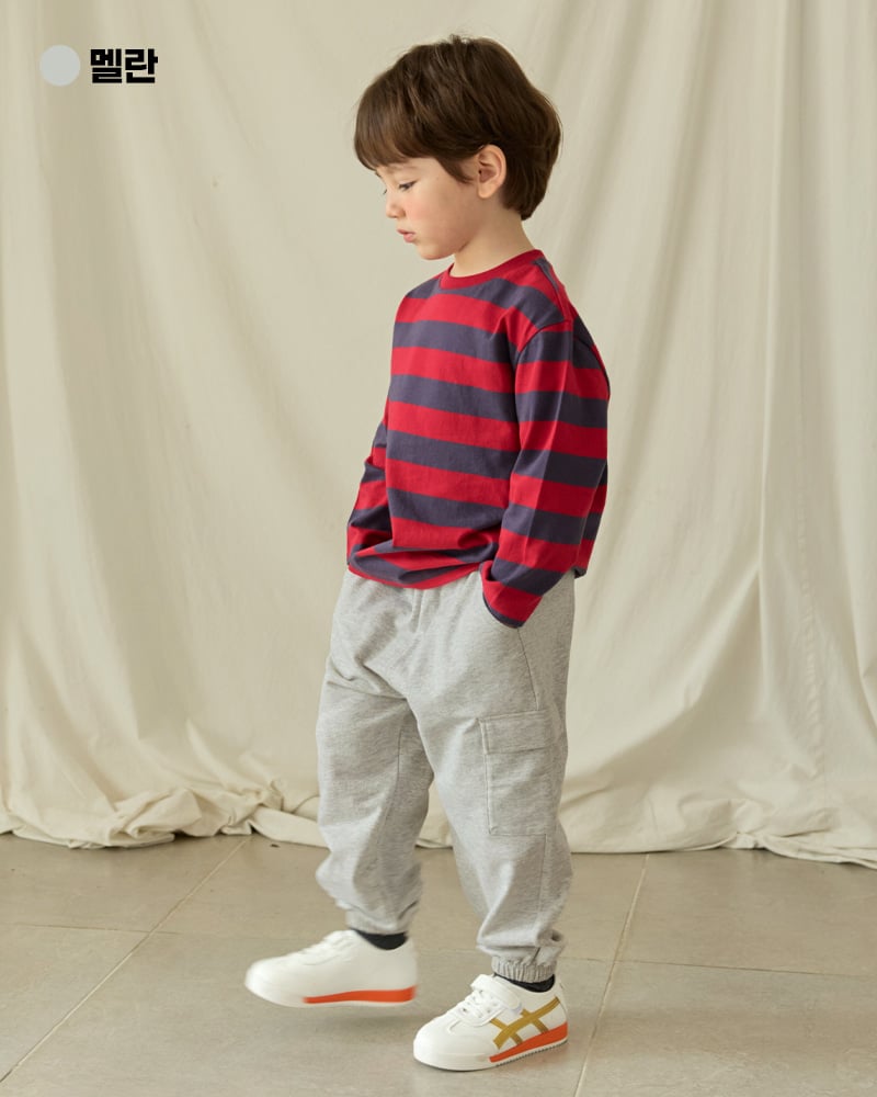 Quần cargo thu đông cotton spandex bé trai và bé gái U950G