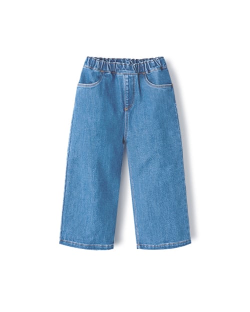 Quần jean dài ống suông co giãn bé trai và bé gái U950H