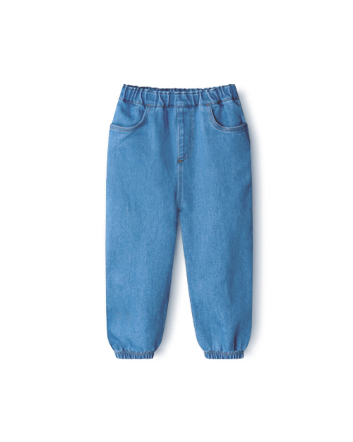 Quần dài jean dáng jogger co giãn bé trai và bé gái U950K