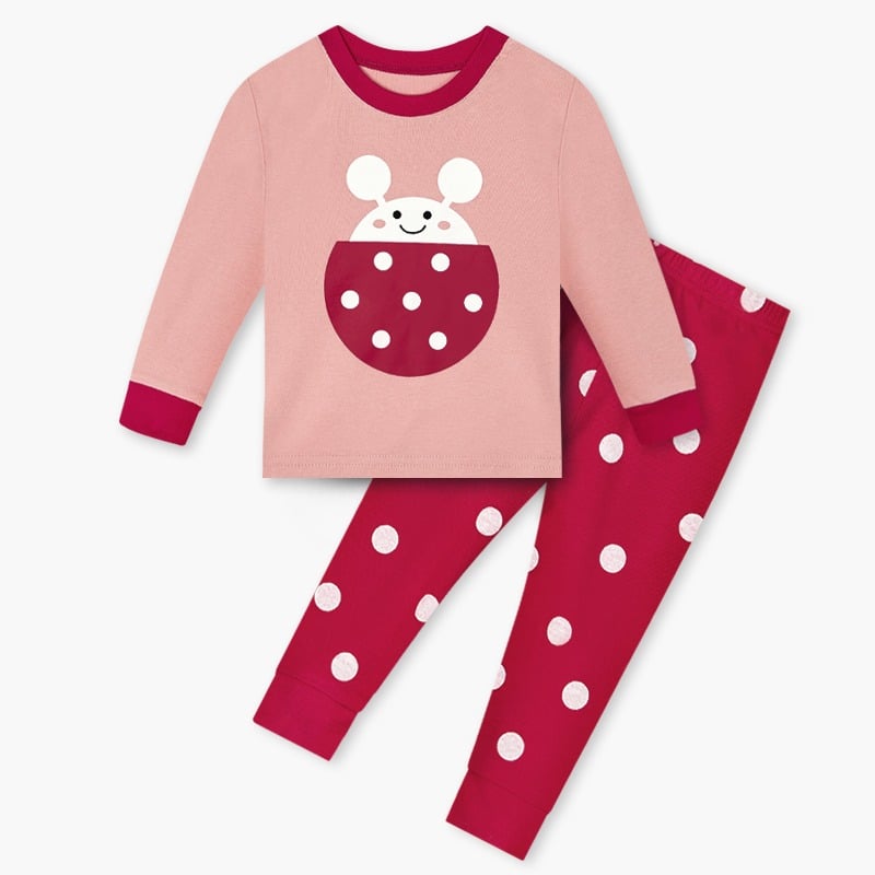 [Lẻ size] Bộ đồ dài tay cotton cho bé trai và bé gái lẻ size U8008