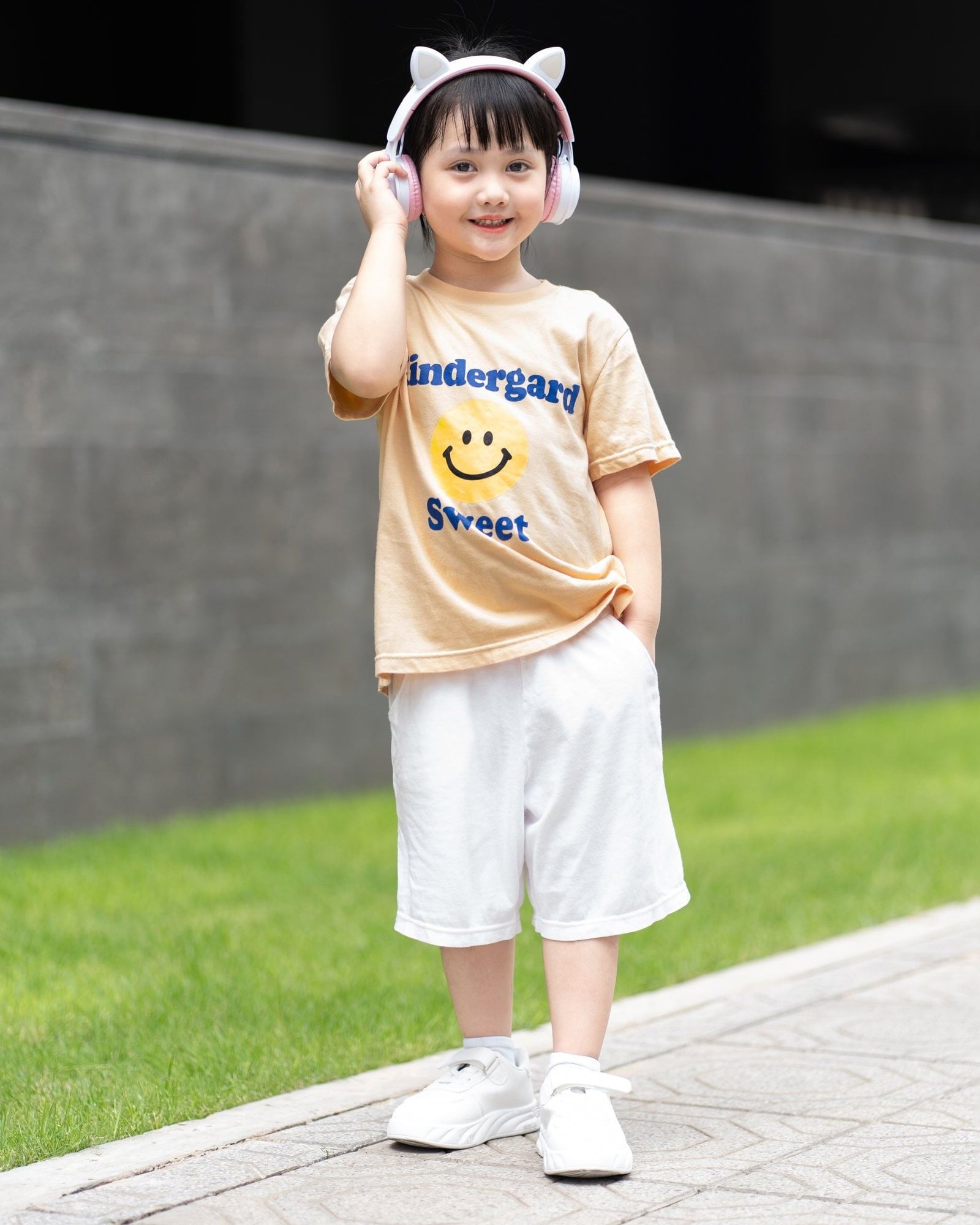 Bộ đồ ngắn cotton mịn bé trai và bé gái U3134