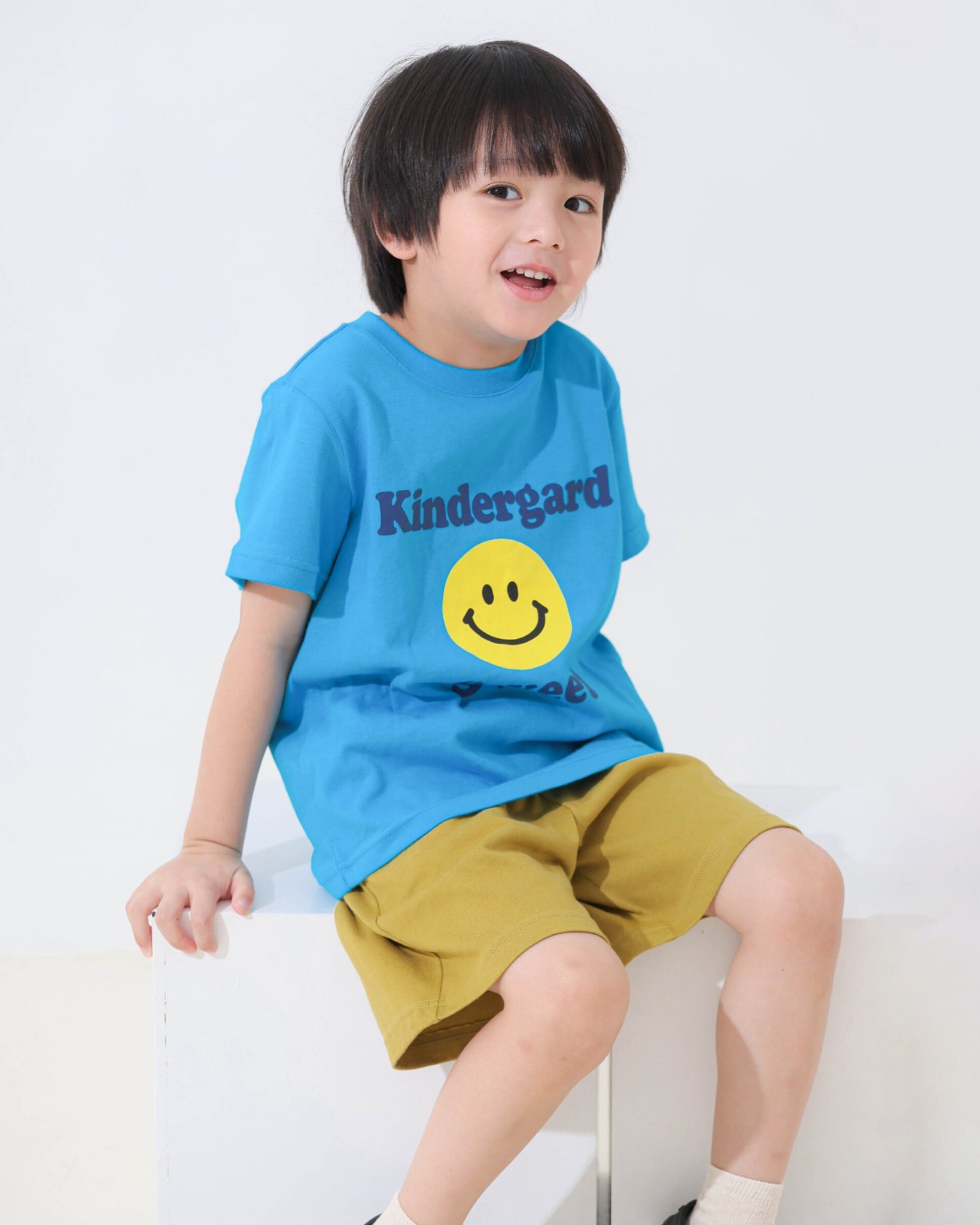 Bộ đồ ngắn cotton mịn bé trai và bé gái U3135
