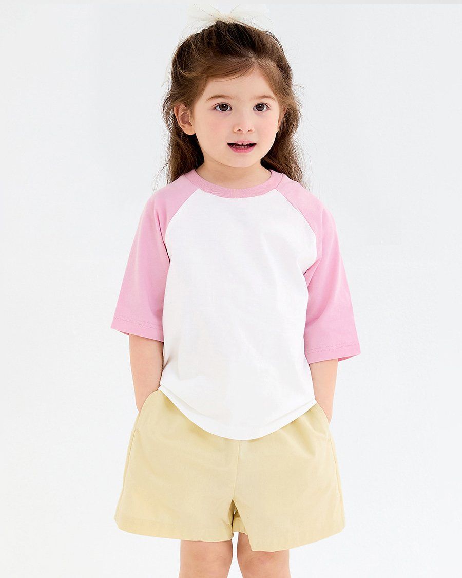 Áo phông tay lửng cotton mịn bé trai và bé gái U900B