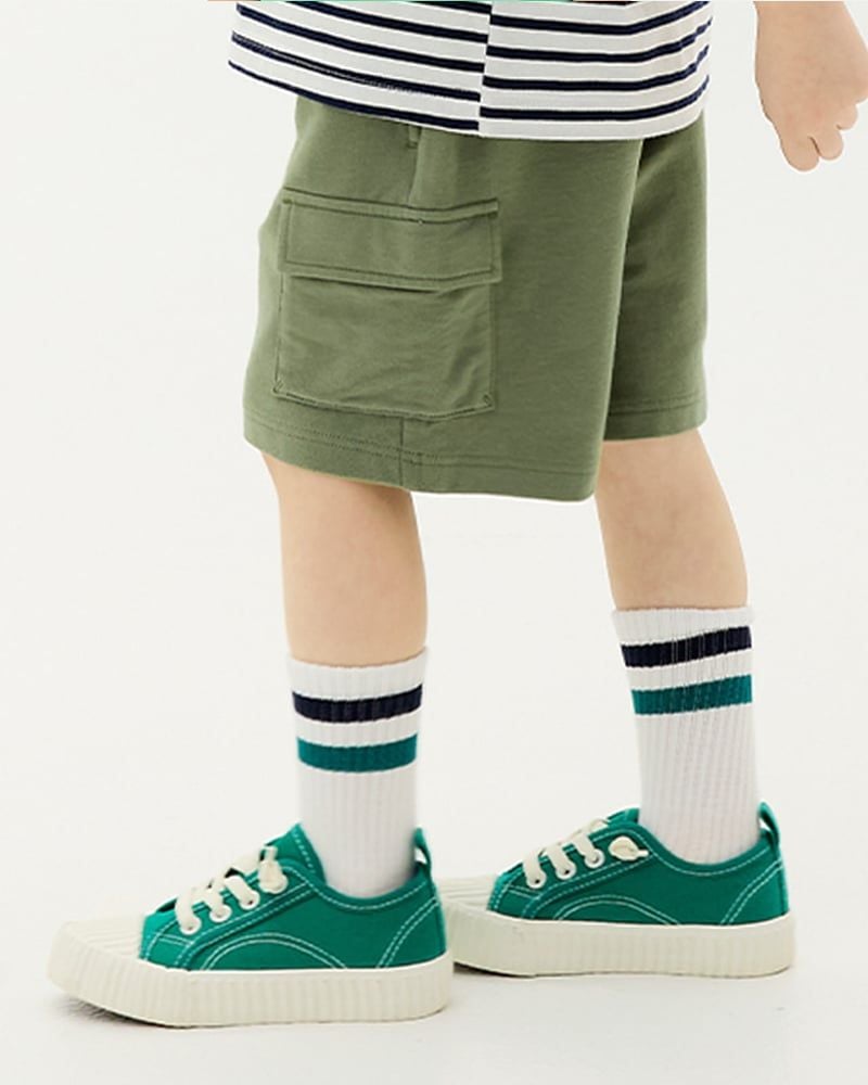 Quần short vải cotton spandex bé trai và bé gái U950B