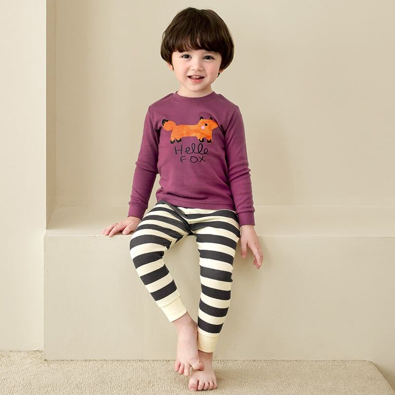 [Lẻ size] Bộ đồ dài tay cotton cho bé trai và bé gái lẻ size U8013
