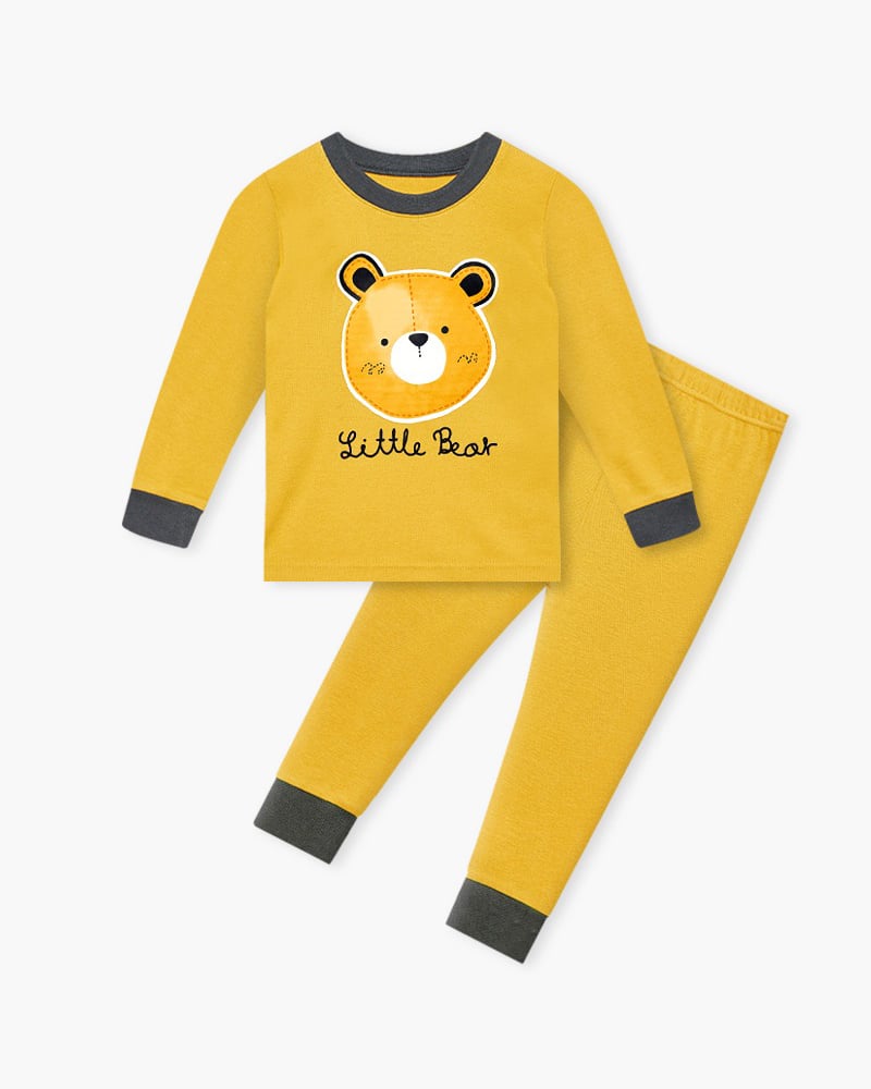 Bộ đồ dài dáng ôm cotton mịn bé trai và bé gái U1197