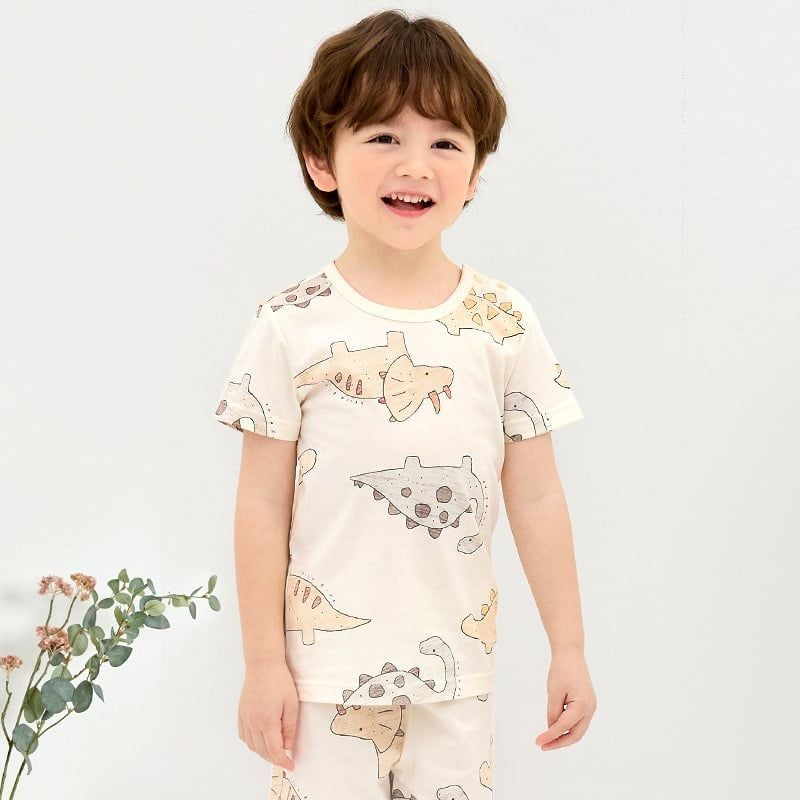 [Lẻ size] Bộ đồ ngắn cotton cho bé trai và bé gái lẻ size U8002