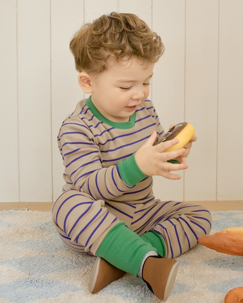 Bộ đồ dài dáng ôm cotton mịn bé trai và bé gái U1276