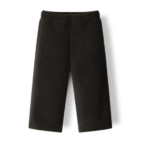 Quần dài nỉ lông cừu dày mềm mịn ấm áp ống suông bé trai và bé gái U950L