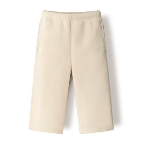 Quần dài nỉ lông cừu dày mềm mịn ấm áp ống suông bé trai và bé gái U950L