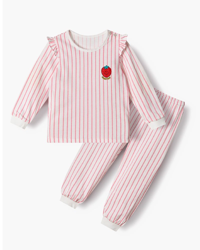 Bộ đồ dài cotton mịn dáng rộng bé gái U1308