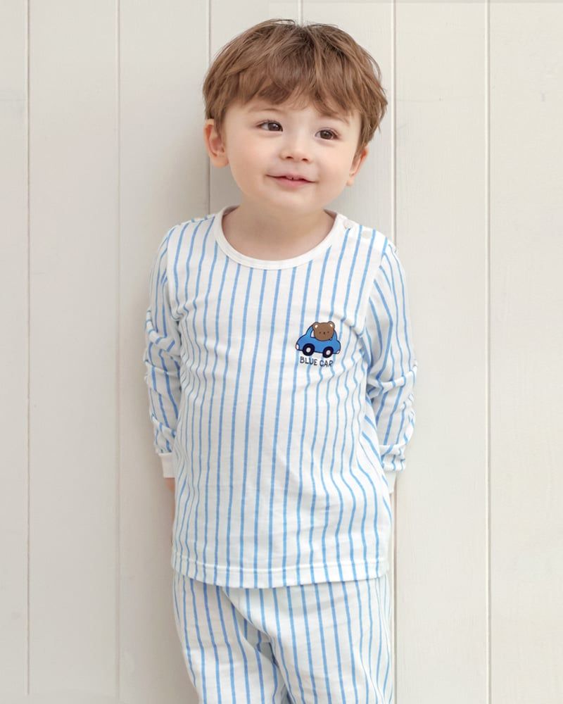 Bộ đồ dài cotton mịn dáng rộng bé trai U1306