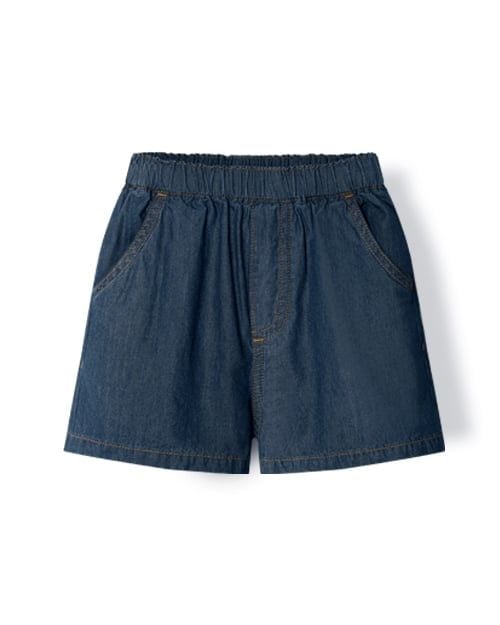 Quần short siêu nhẹ vải denim cotton mỏng mềm mại U950X