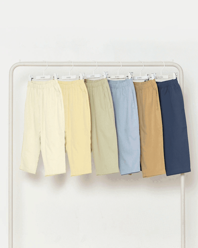 Quần Baggy vải cotton mỏng nhẹ thoải mái bé trai và bé gái U950A