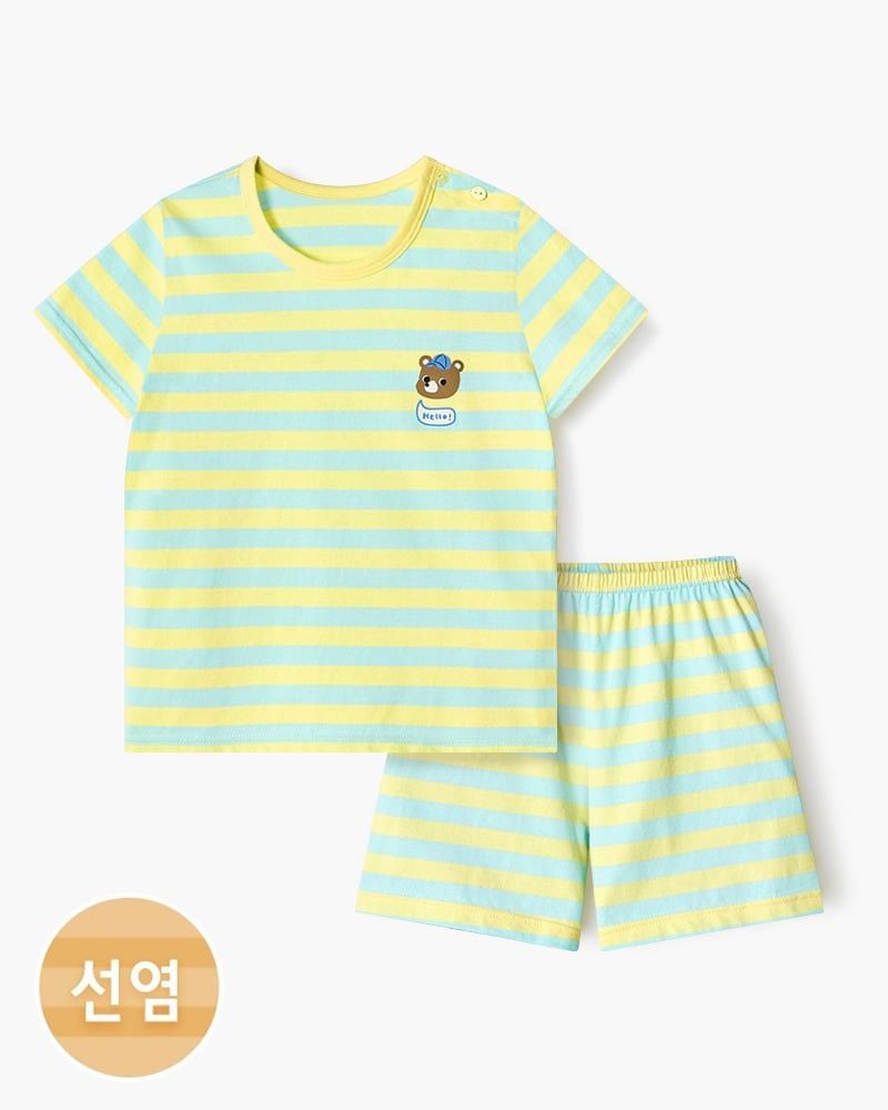 Bộ đồ ngắn cotton mịn bé trai U3200