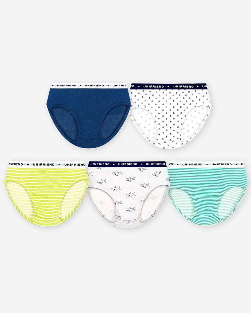 Set 5 quần chip tam giác bé trai U6033