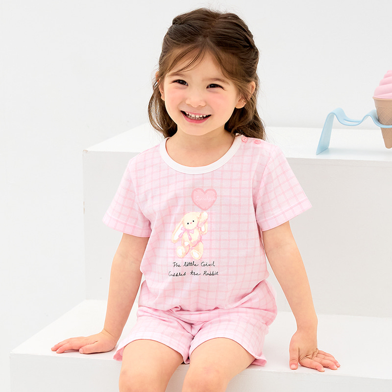 [Lẻ size] Bộ đồ ngắn cotton cho bé trai và bé gái lẻ size U8002