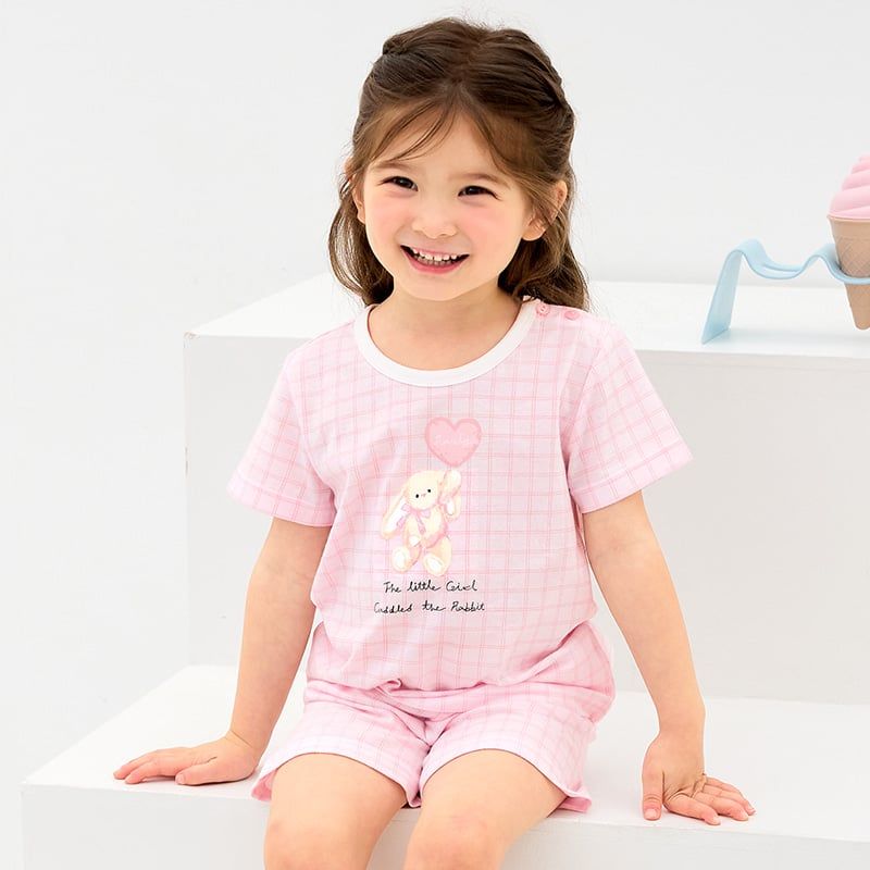 [Lẻ size] Bộ đồ ngắn cotton cho bé trai và bé gái lẻ size U8002