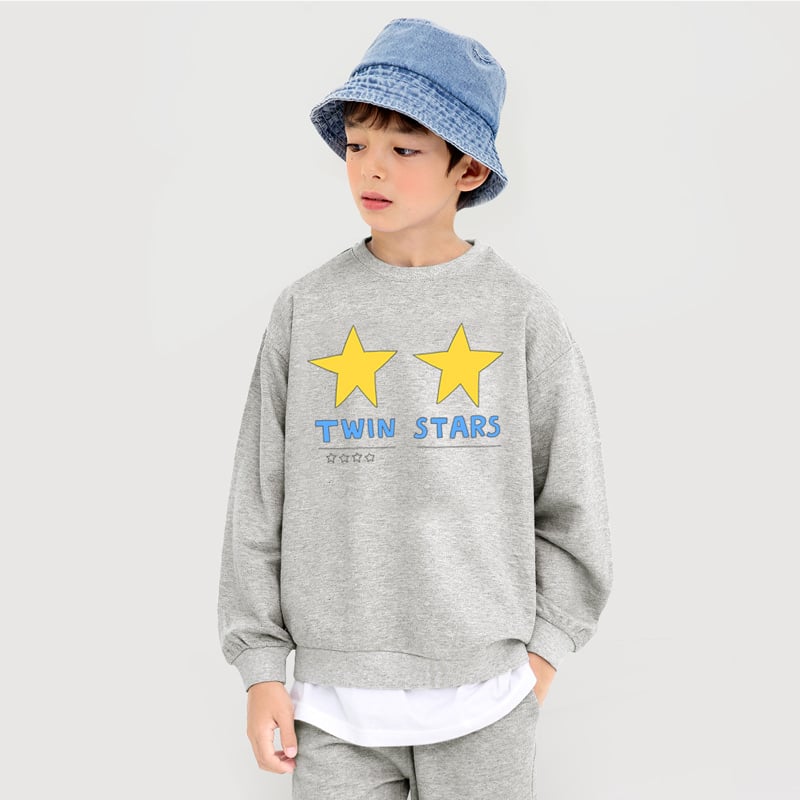 [Lẻ size] Bộ đồ dài tay cotton cho bé trai và bé gái lẻ size U8008